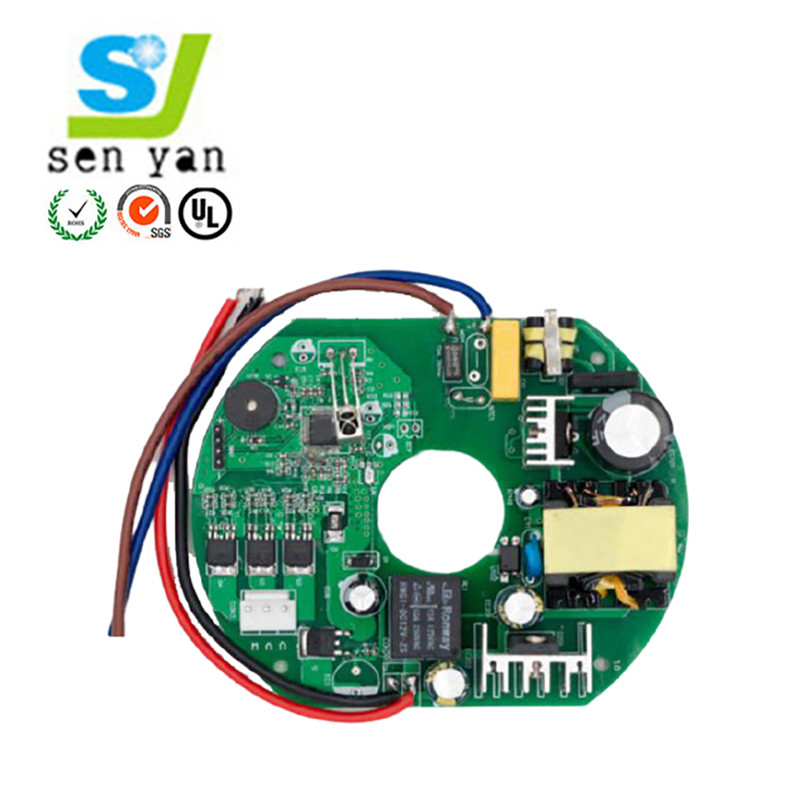 1.6mm Double Layer PCB Board Fan Controller PCB Green Solder Mask