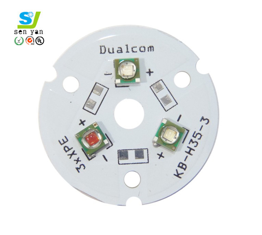 Automotive Lamp Aluminum Substrate PCB Double Sided Flexible Control Board